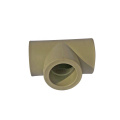 Water Supply Plumbing Materials High Quality Ppr Pipe Fittings Plastic Pure Ppr Equal Tee For Ppr Pipe